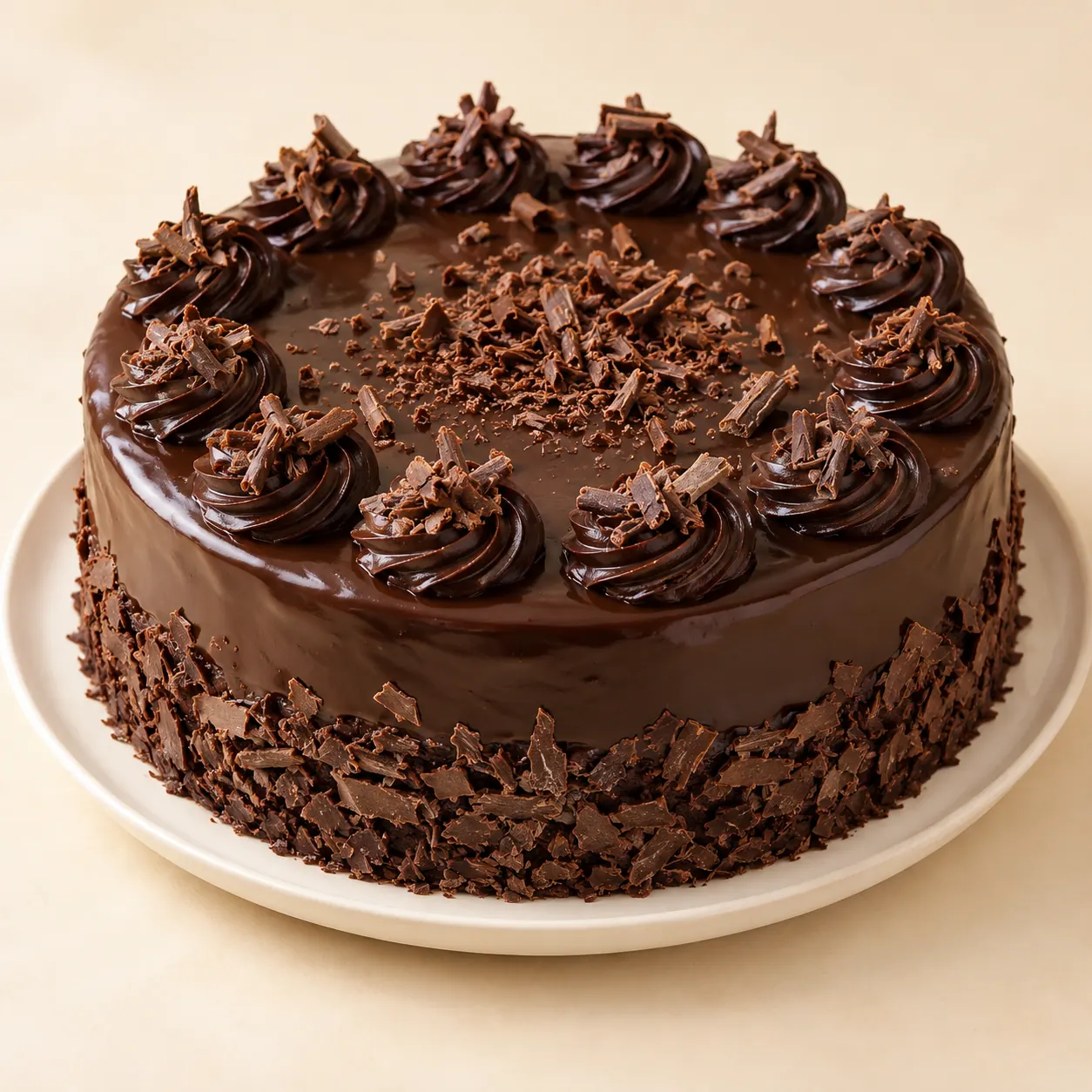 Chocolate Truffle Cake 1kg — AI illustration