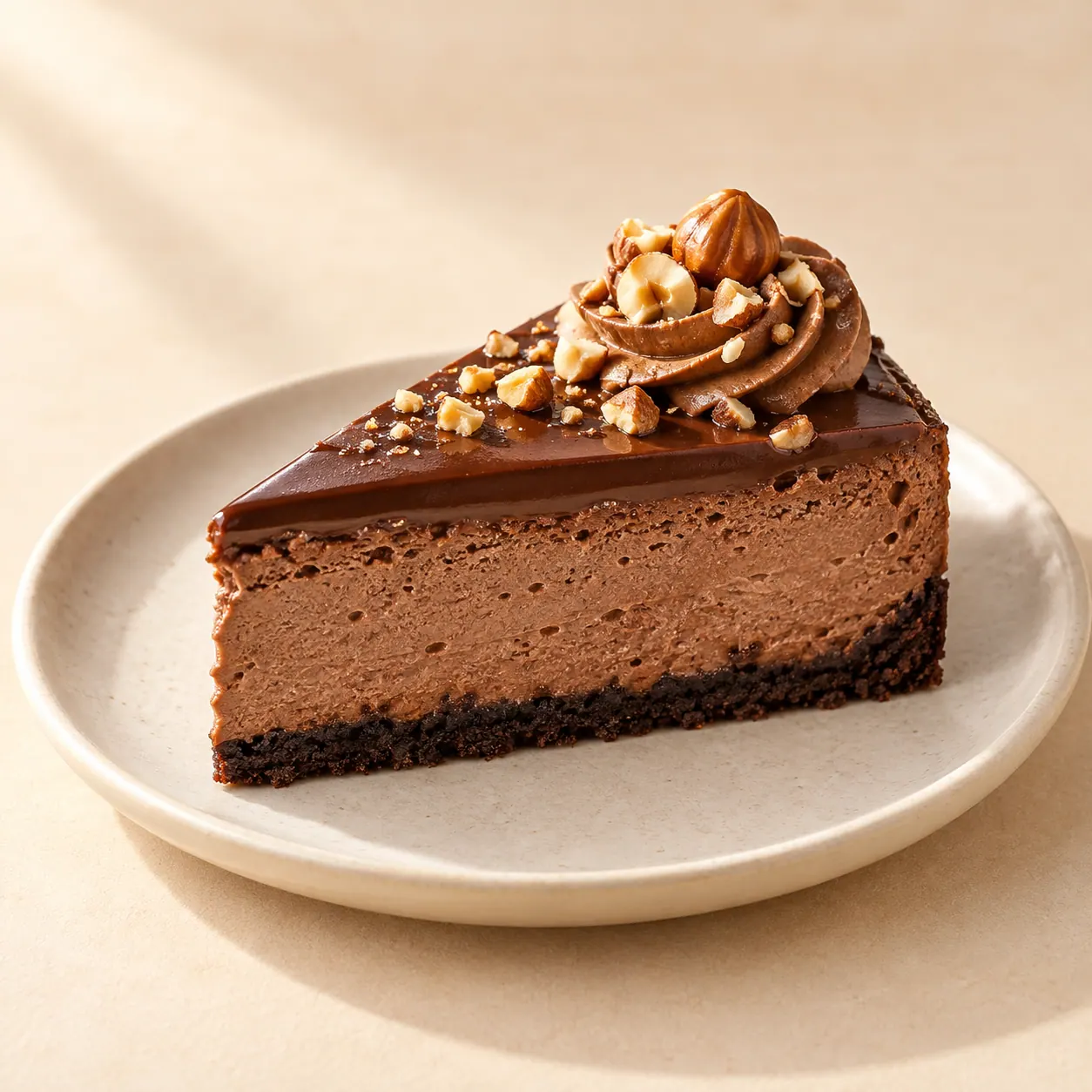 Nutella Hazelnut Mousse - AI illustration