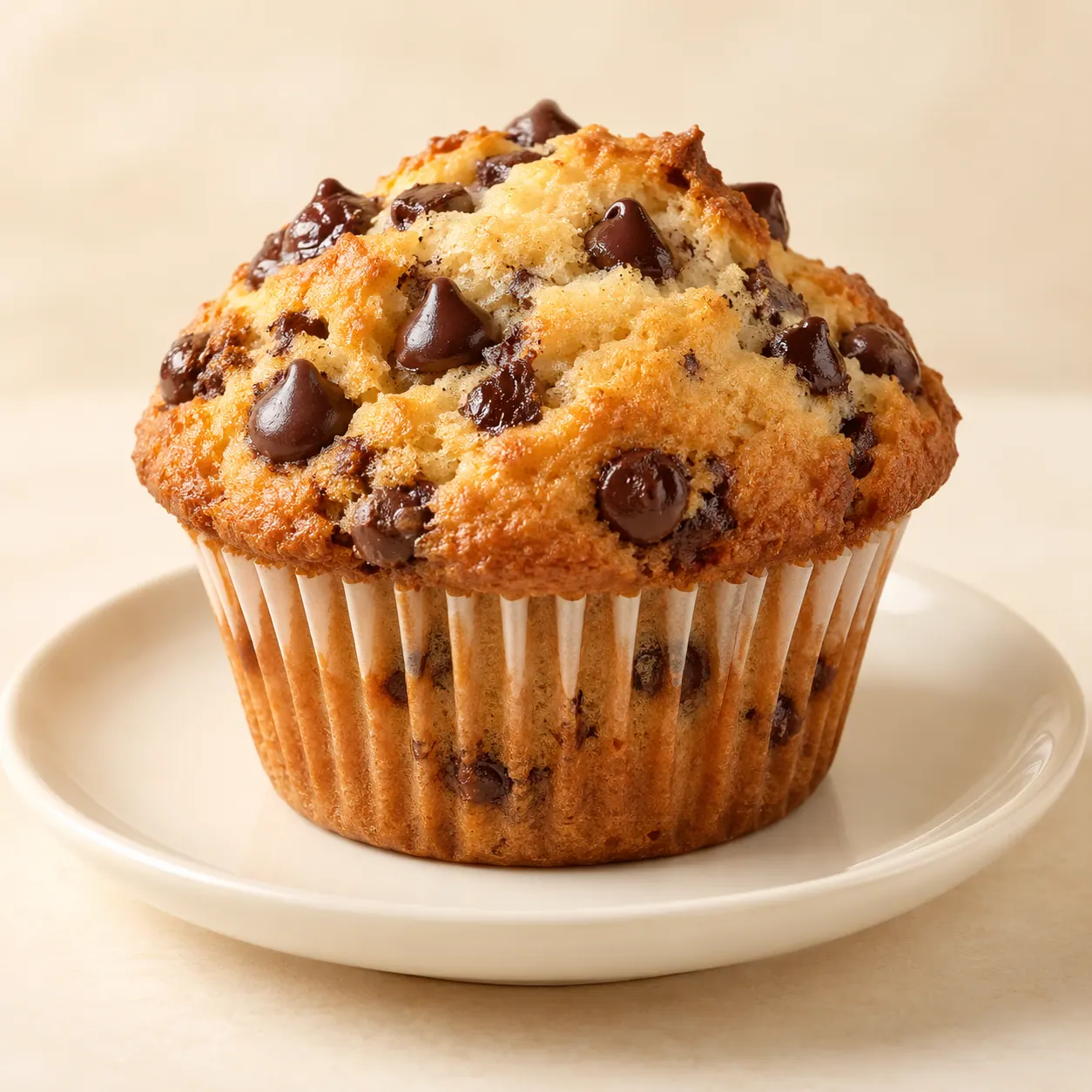 Chocolate Chip Muffin — AI illustration