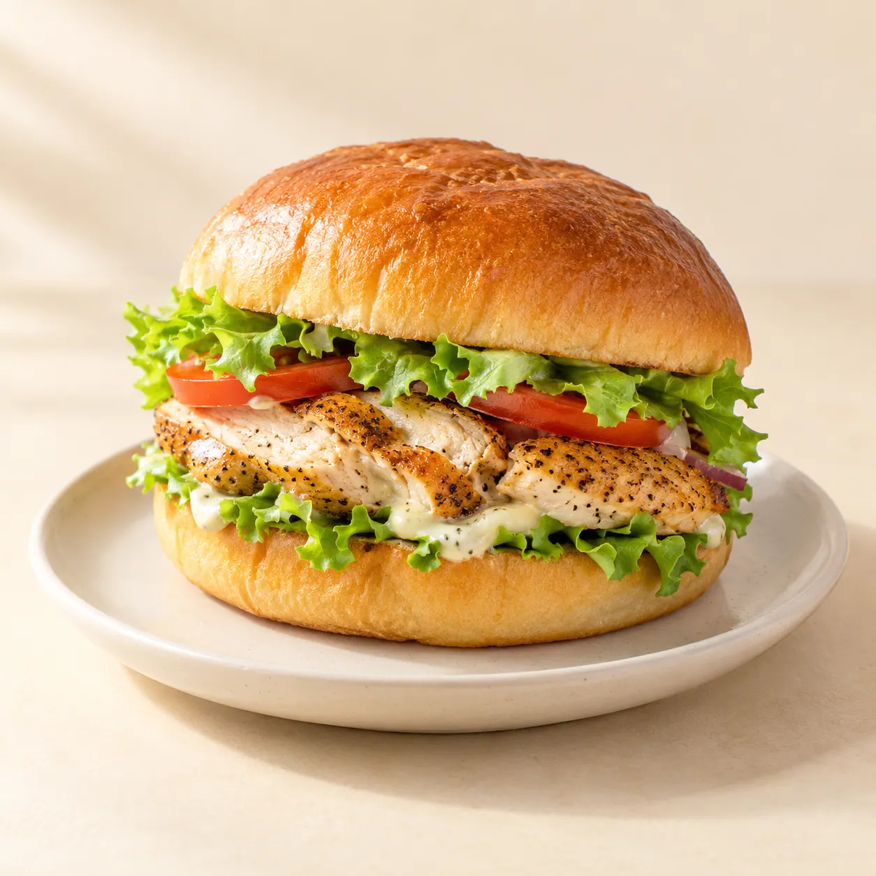 Chicken Sandwich - AI illustration