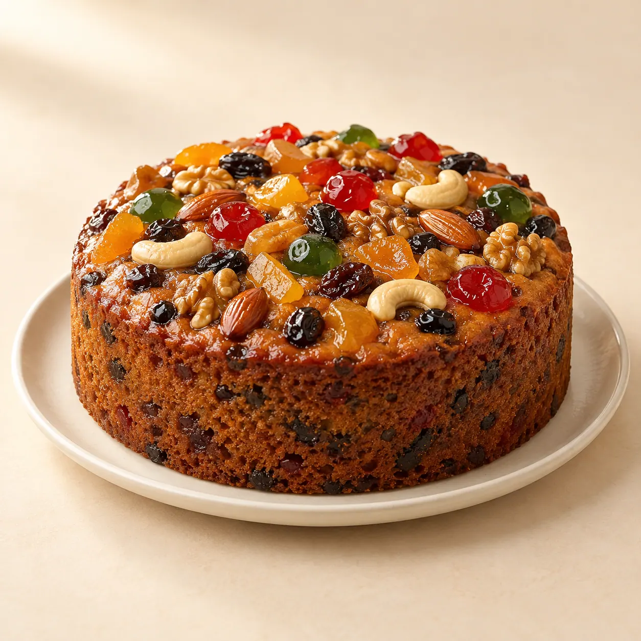 Fruit Cake - AI illustration