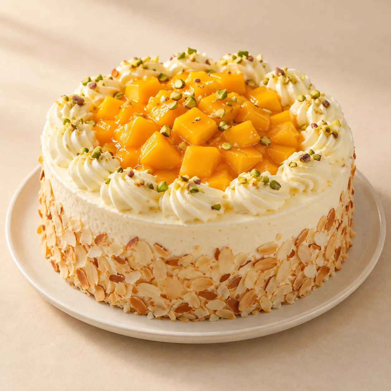 Mango Cake - AI illustration