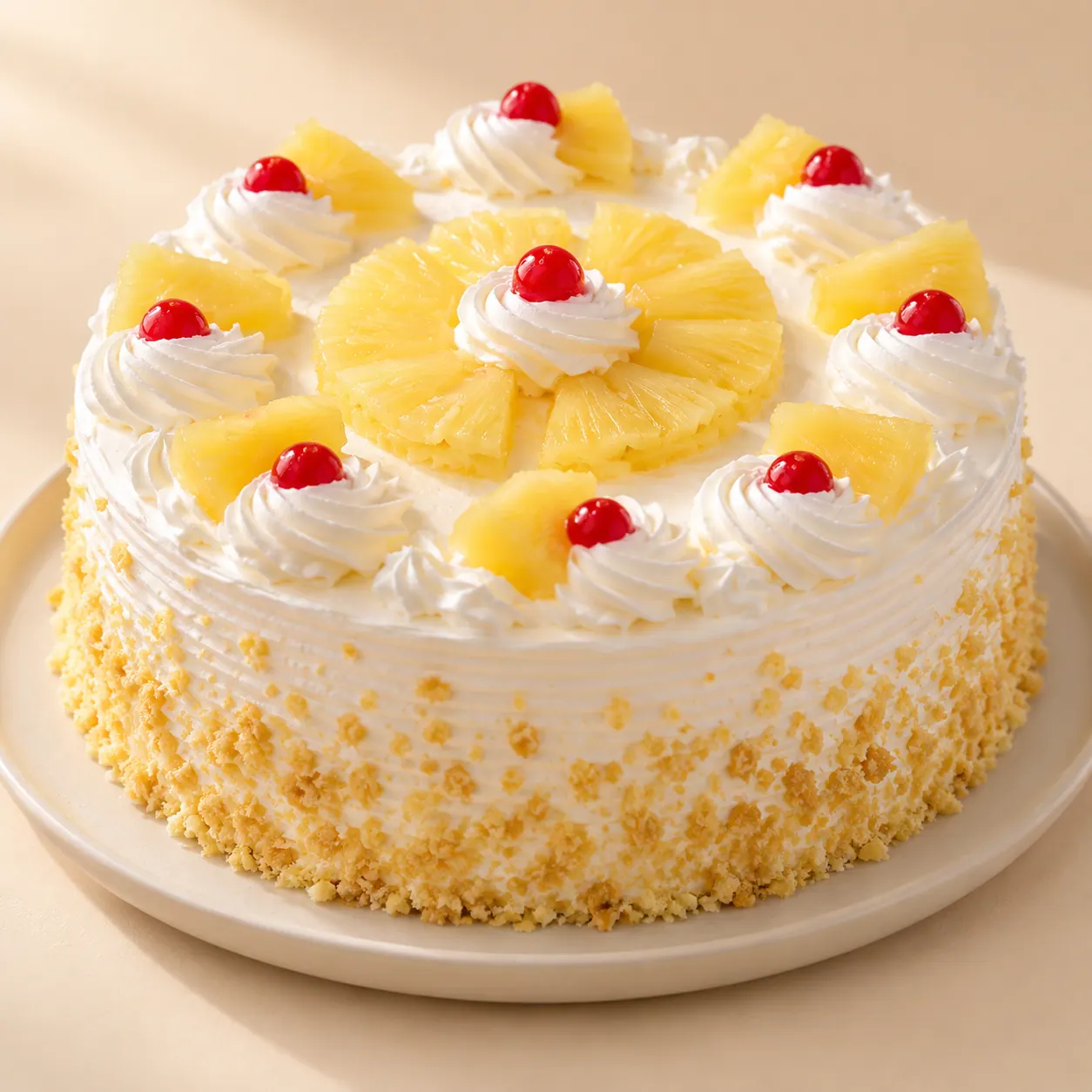 Pineapple Cake 1kg — AI illustration