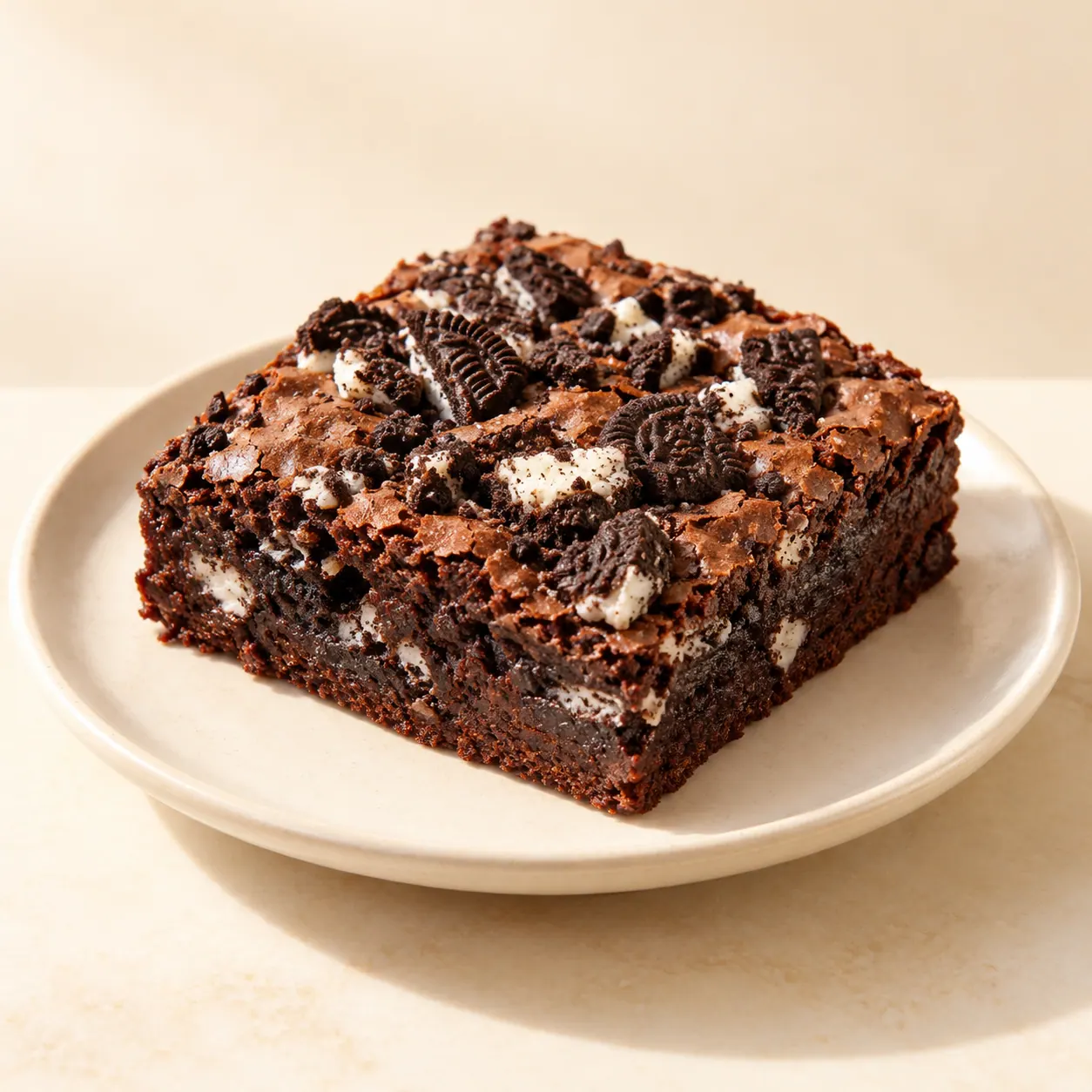 Cookie Crumble Brownie — AI illustration