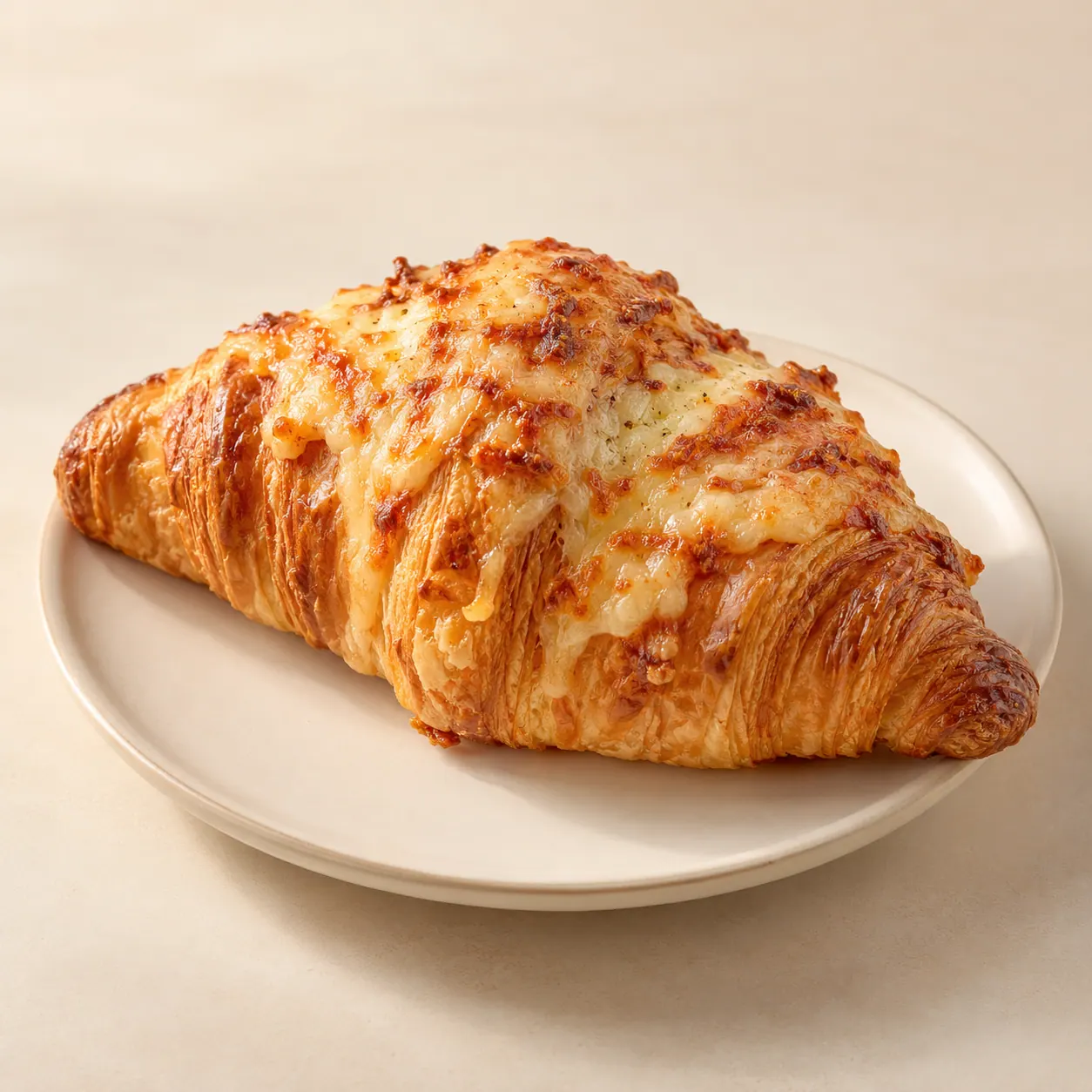 Cheese Croissant — AI illustration
