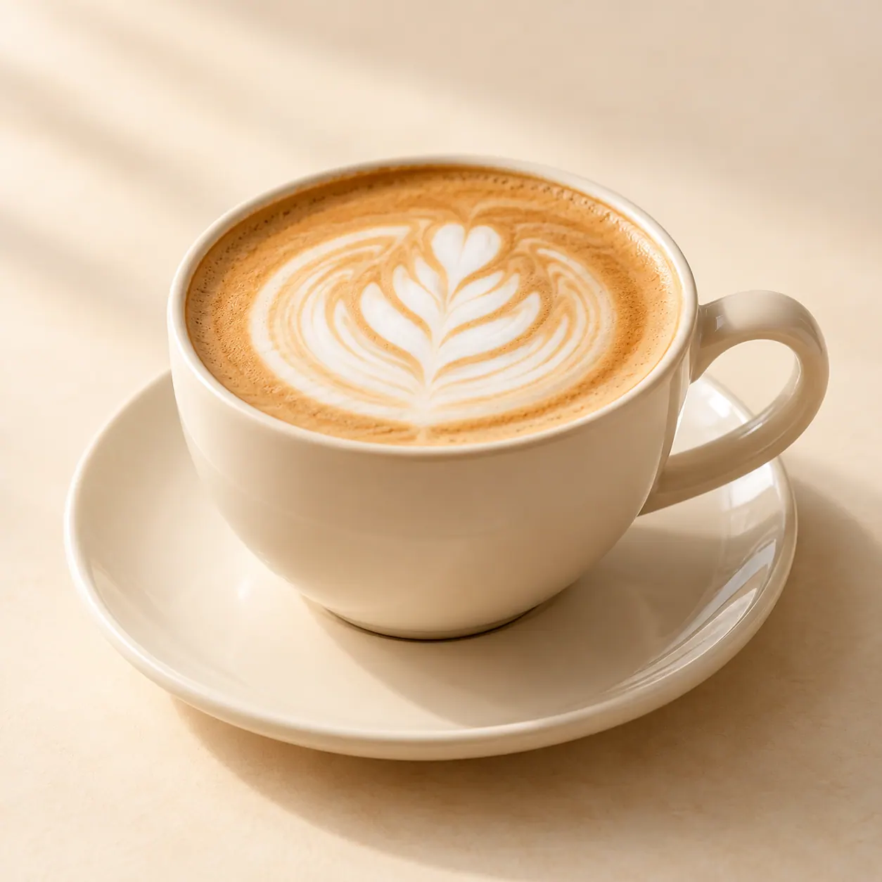 Cafe Latte - AI illustration