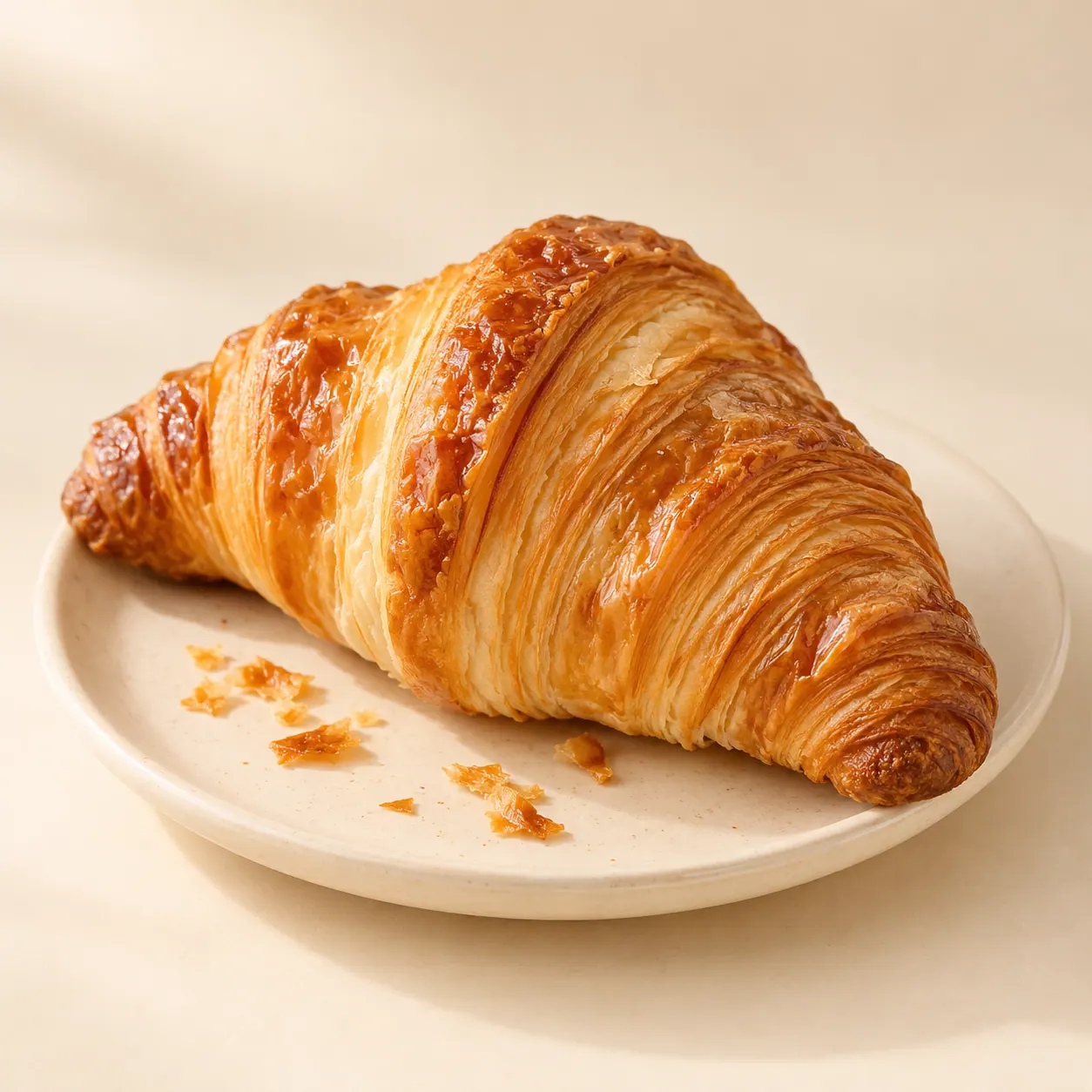Butter Croissant — AI illustration