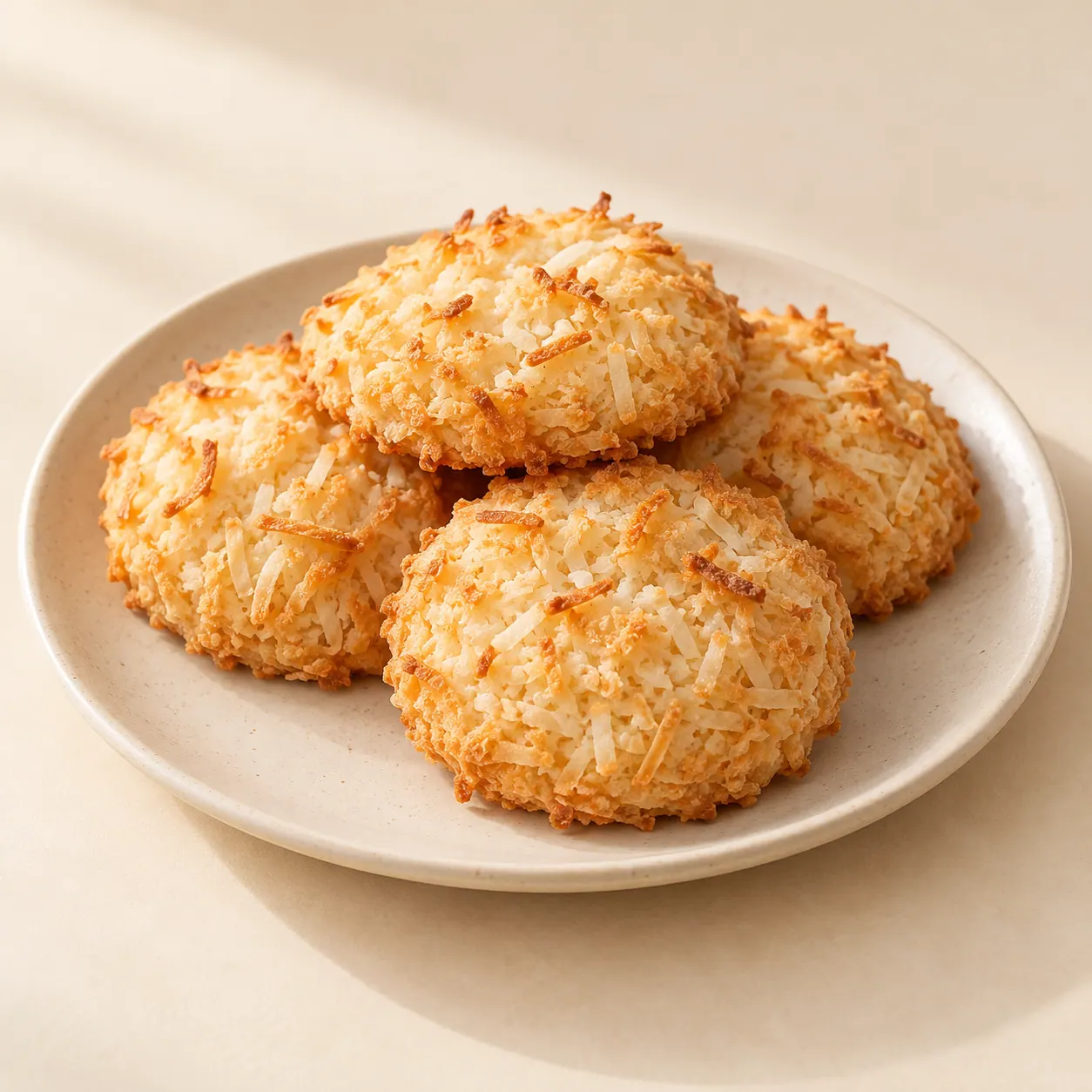 Coconut Cookies - AI illustration