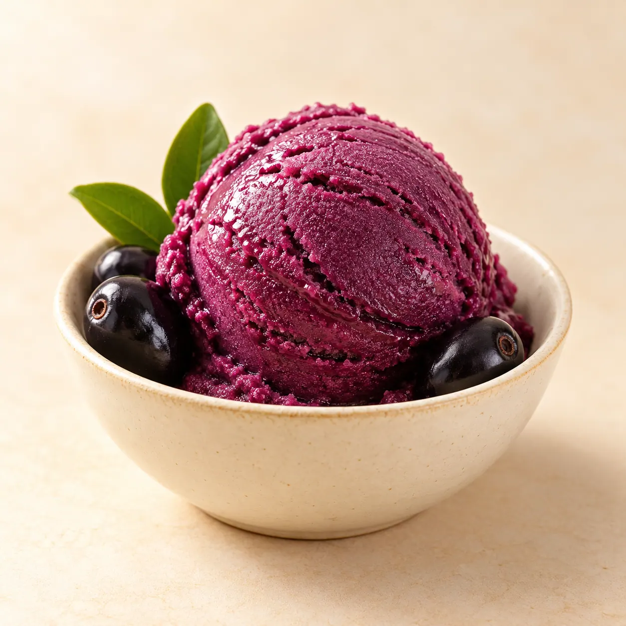 Jamun Sorbet — AI illustration