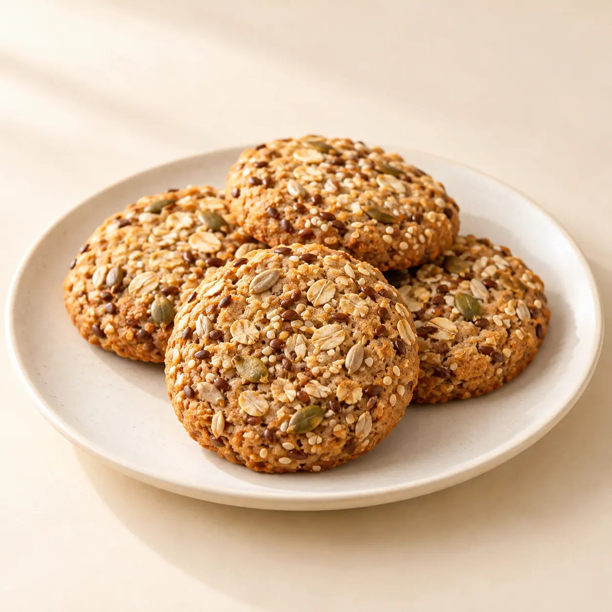 Multigrain Cookies - AI illustration