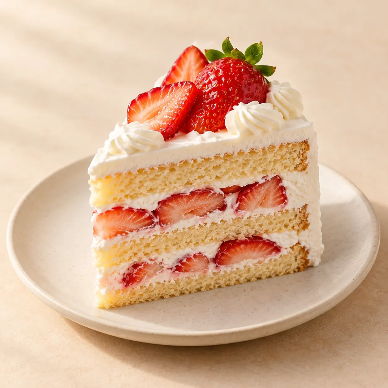 Strawberry Pastry - AI illustration