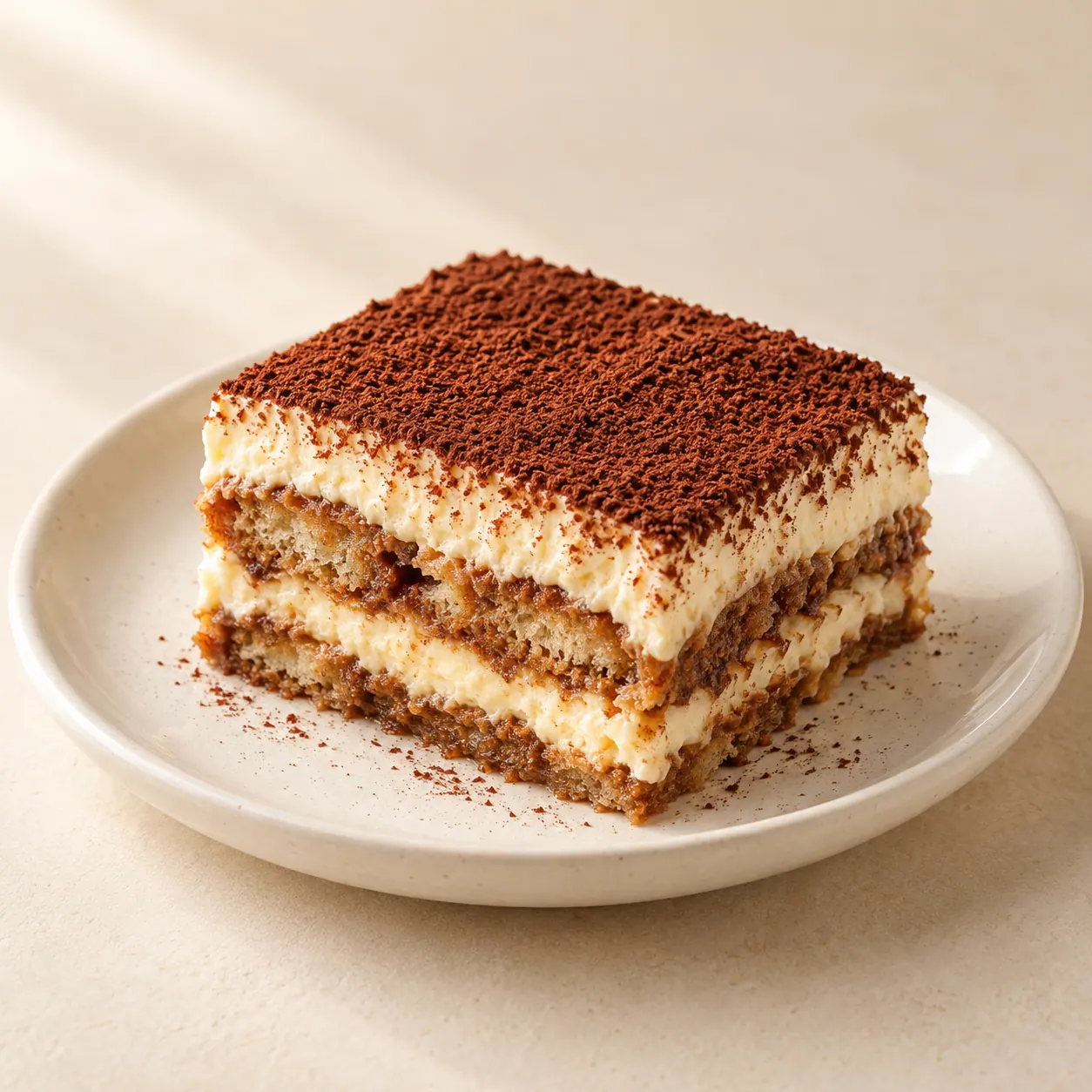 Classic Tiramisu - AI illustration