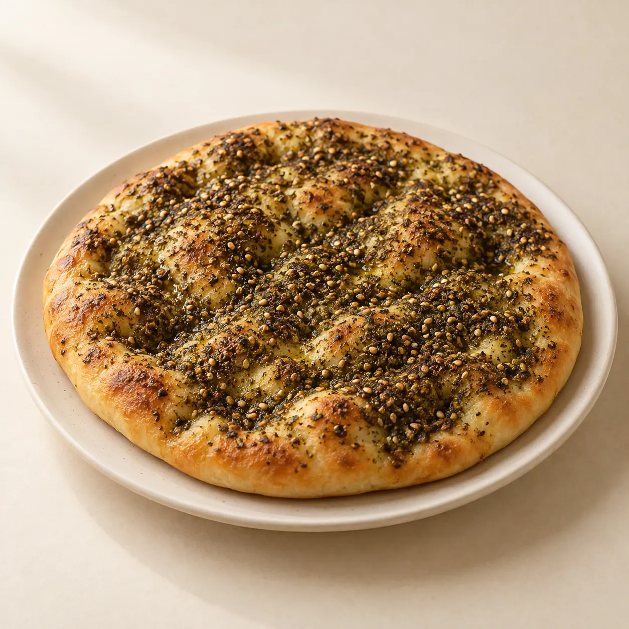Zaatar Bread - AI illustration