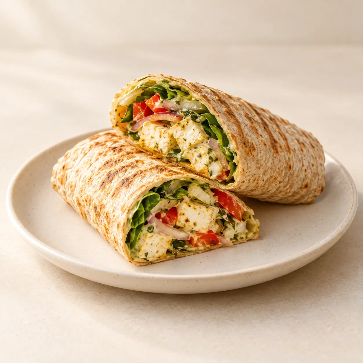 Cottage Cheese Wrap - AI illustration