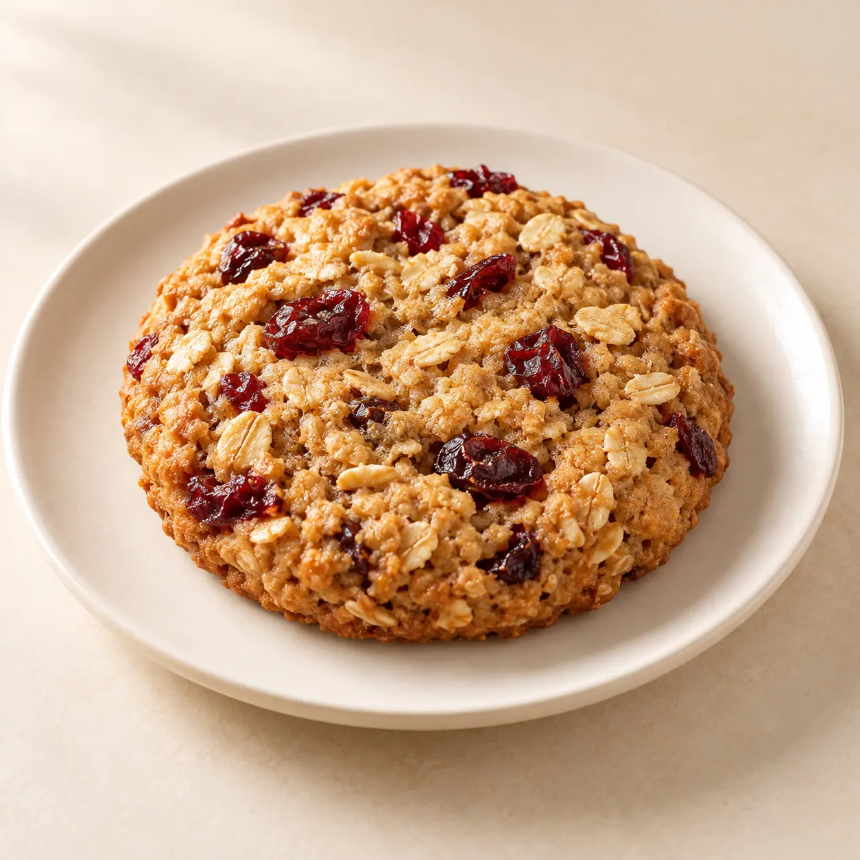 Cranberry Oats Cookie - AI illustration