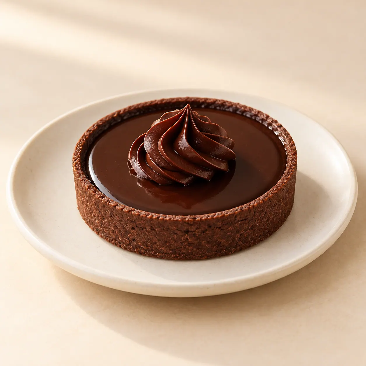 Chocolate Tart - AI illustration