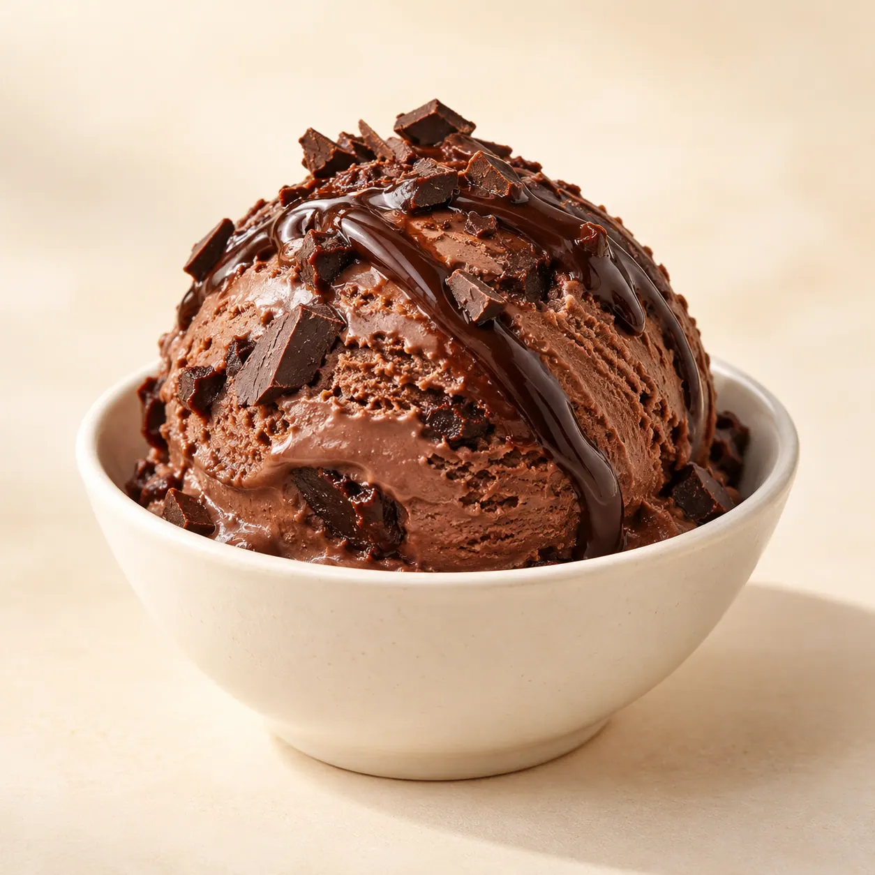 Choco Fudge Gelato — AI illustration