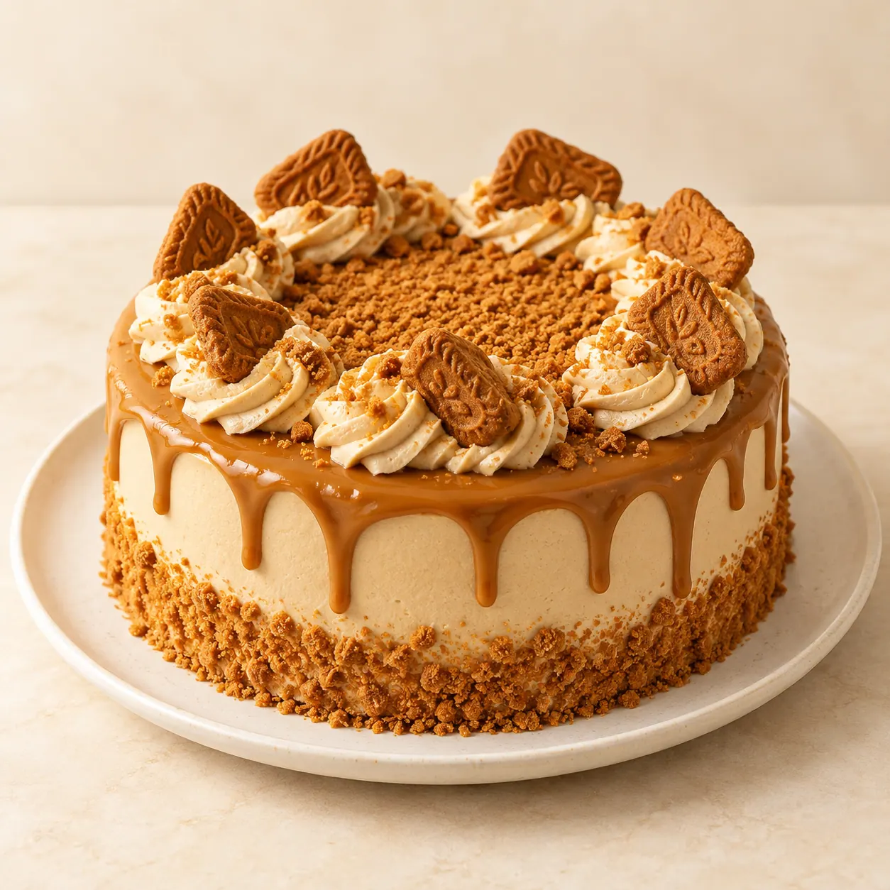 Lotus Cake Half Kg - AI illustration