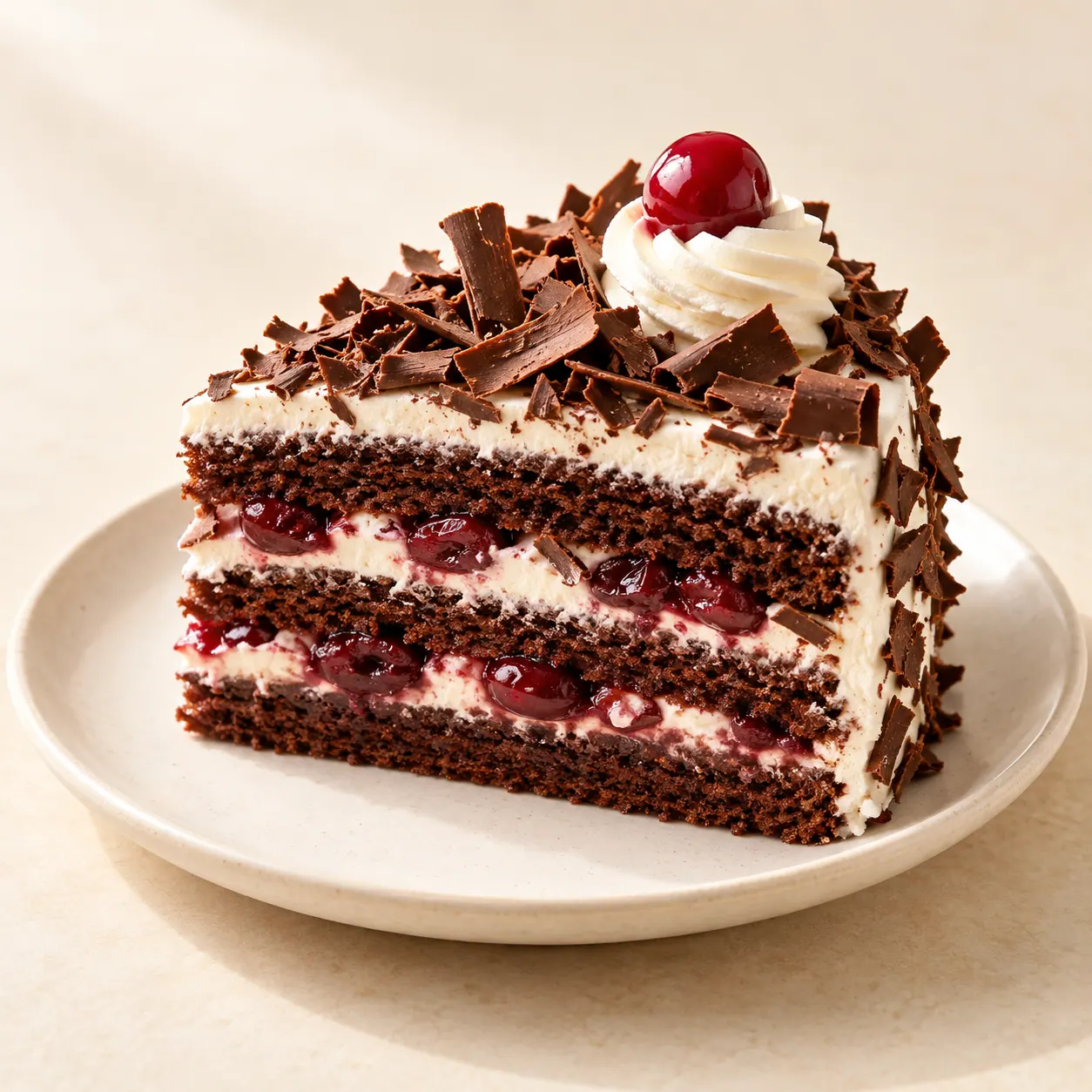 Black Forest Pastry - AI illustration