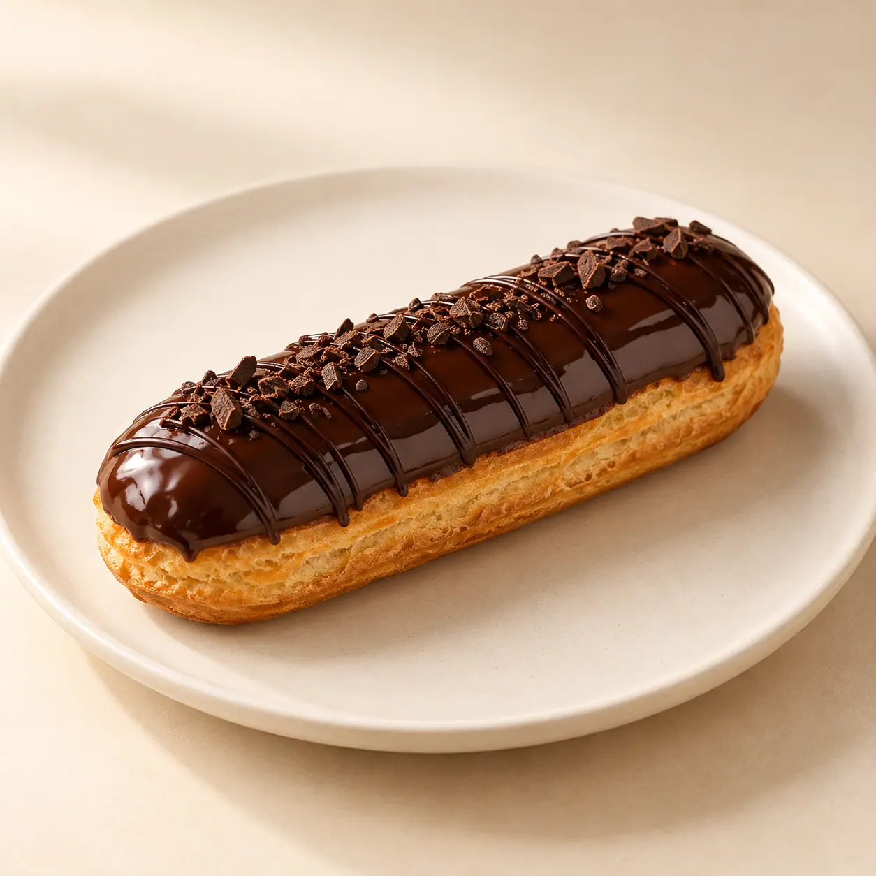 Chocolate Eclair - AI illustration