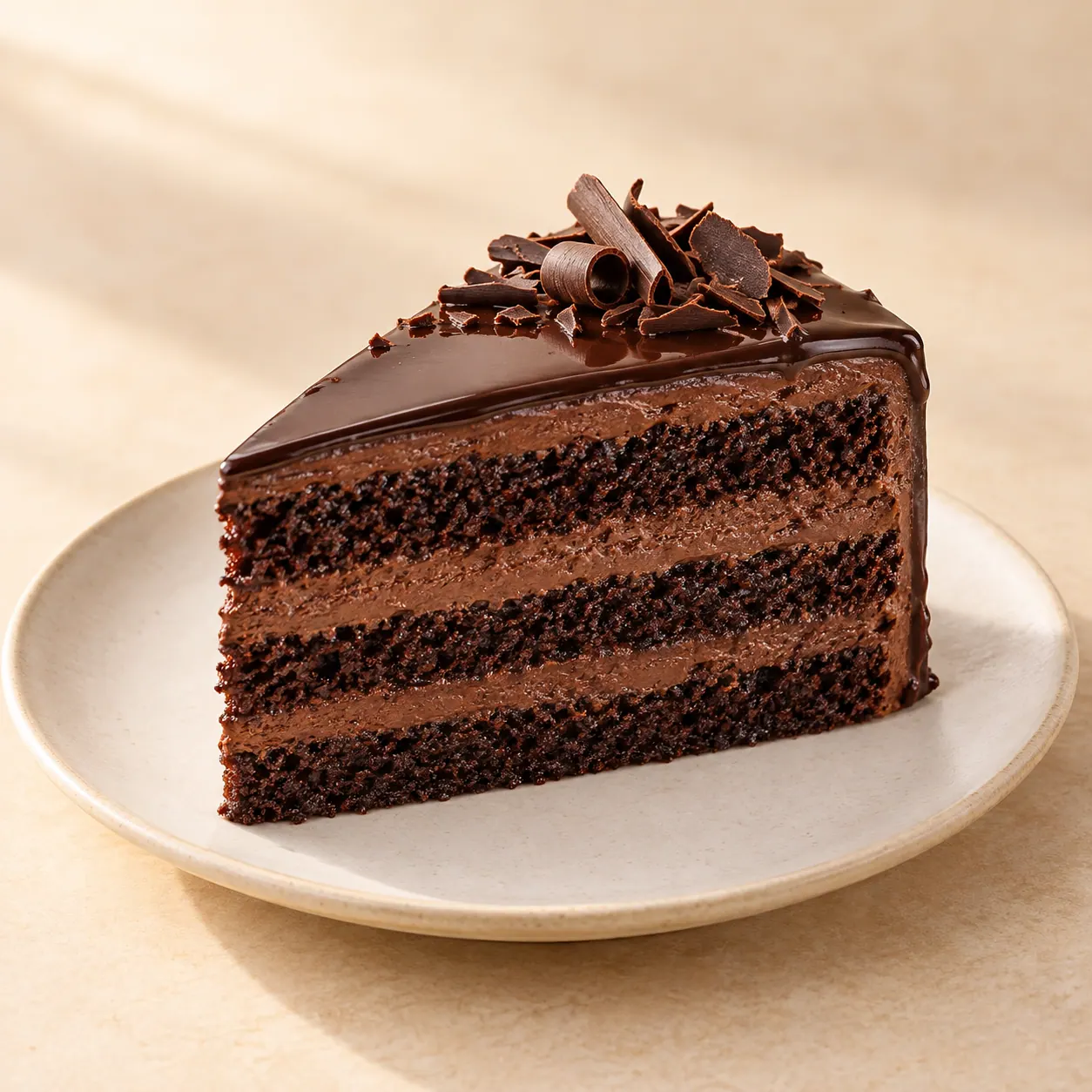 Soft Chocolate Pastry - AI illustration
