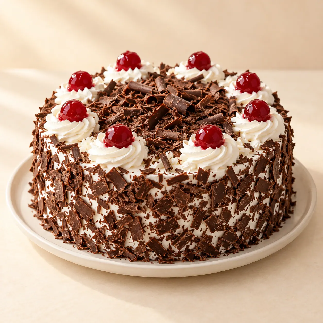 Black Forest Cake - AI illustration