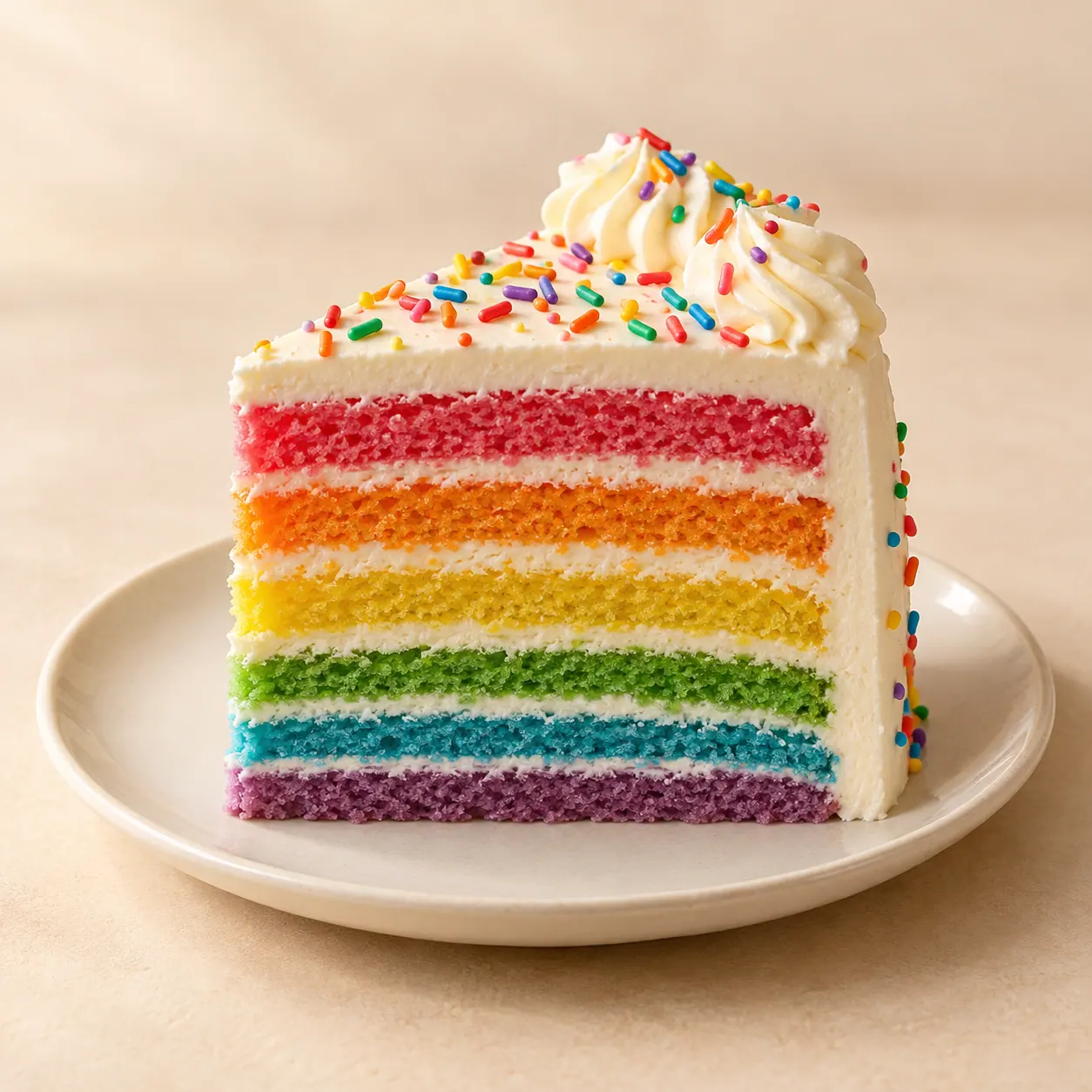 Rainbow Pastry - AI illustration