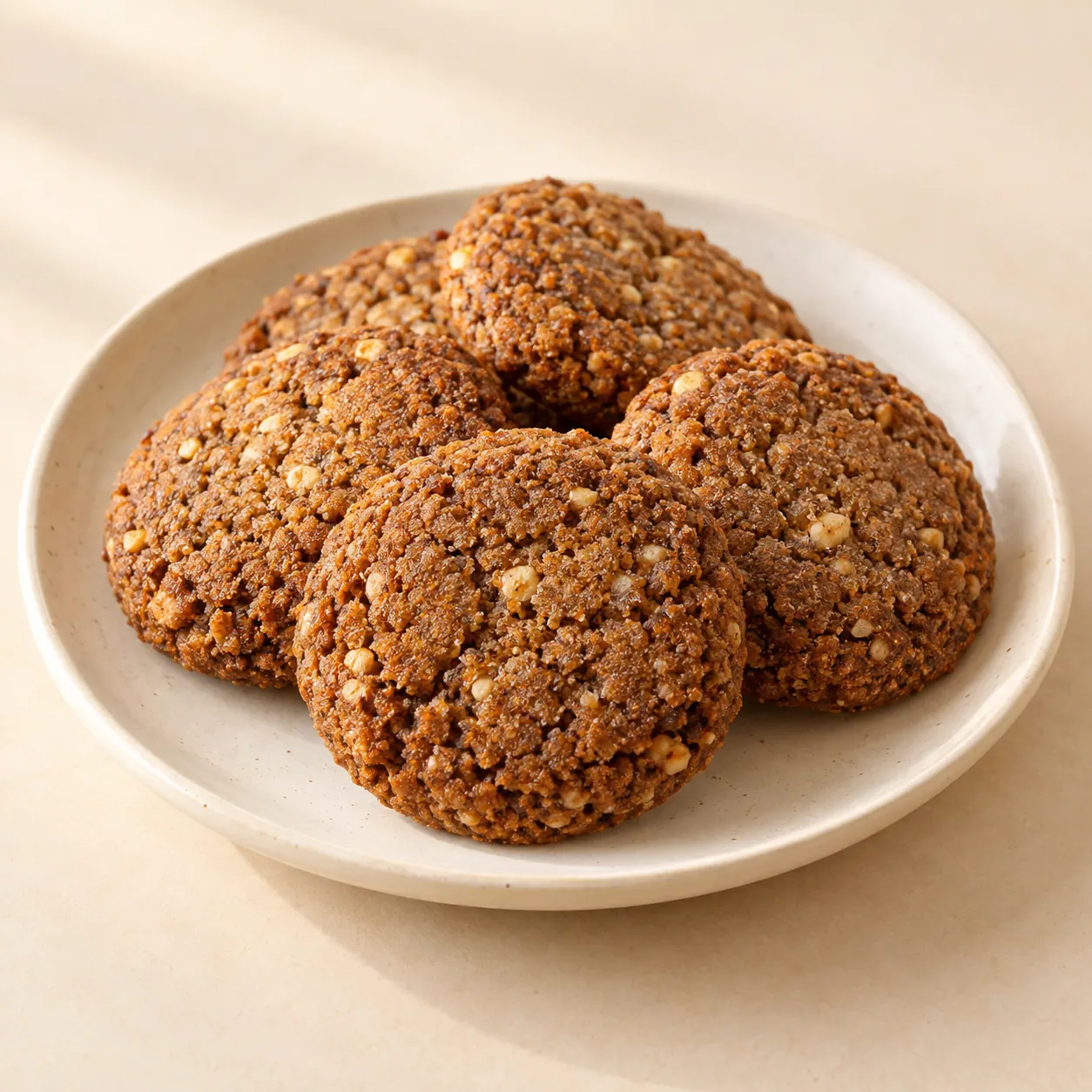 Ragi Jaggery Cookies - AI illustration