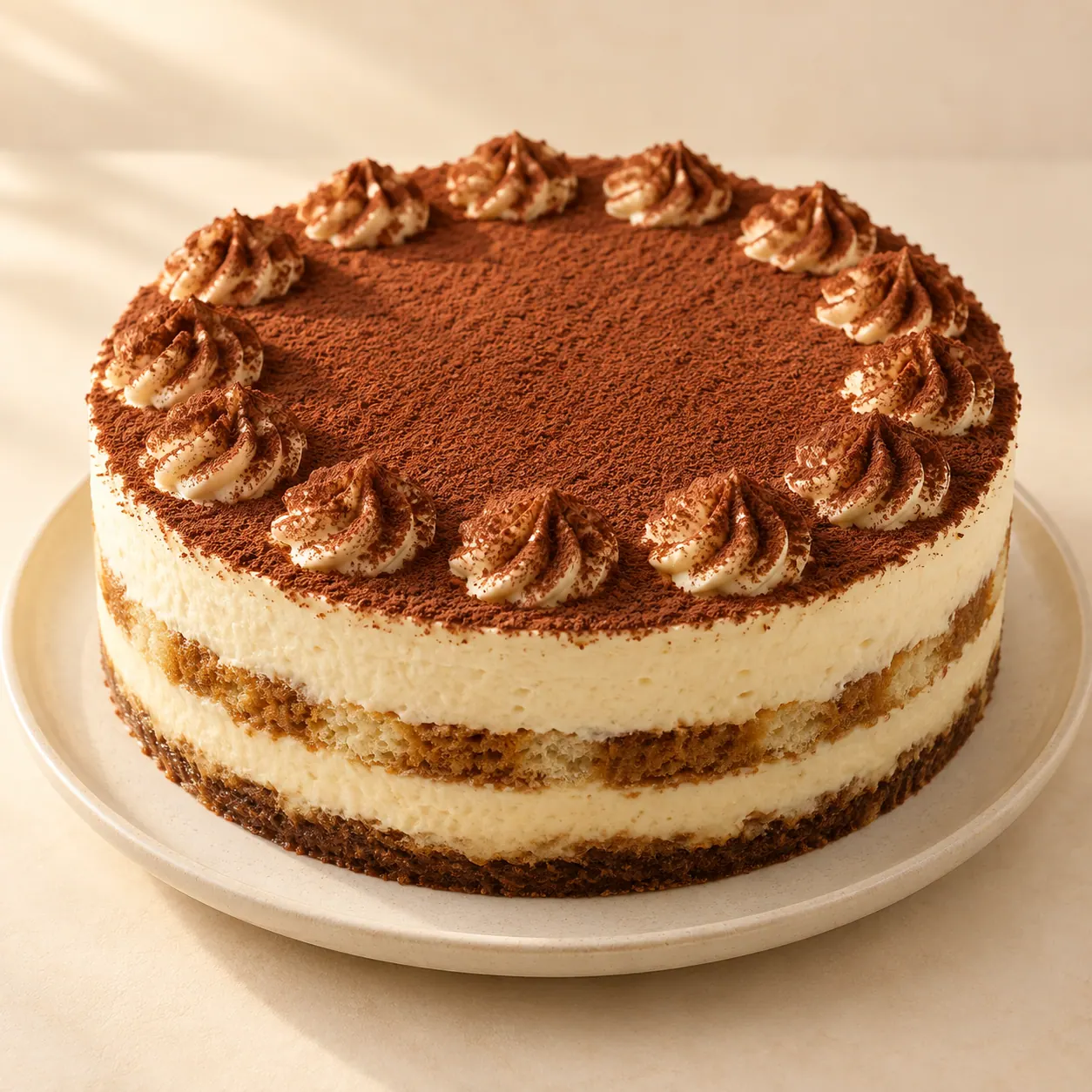 Tiramisu Cake 1kg - AI illustration